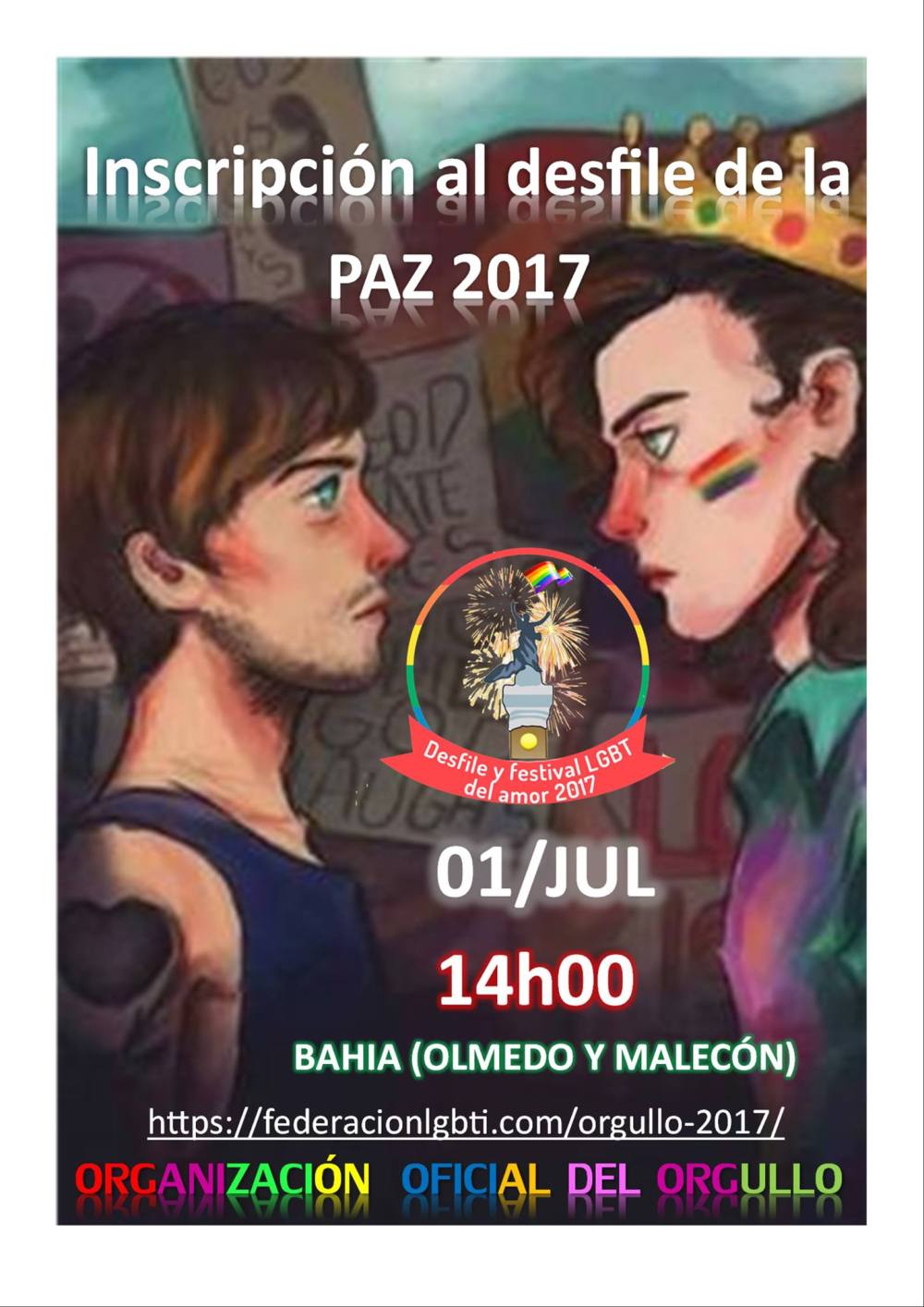 Inscripción al Desfile de la Paz y el Amor