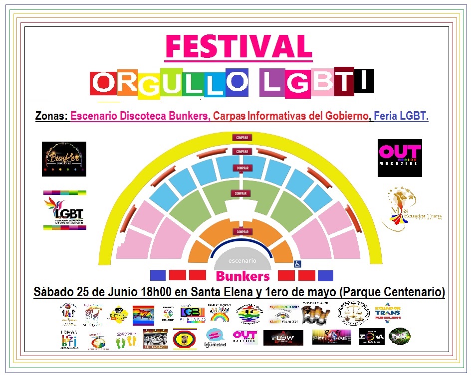 Orgullo Guayaquil - Gay Pride Guayaquil - Ecuador - Festival del Orgullo y Diversidad Sexual 2016